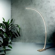 Piantana KEEP a LED con struttura in metallo Oro 97x200 cm
