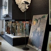 Gpin01- piantana in alluminio e vetro dimmerabile e orientabile led...