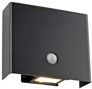 JUST LIGHT. 19471-18 - Lampada LED da esterno con sensore 2xLED/1,25W/3,7V 4400mAh IP44