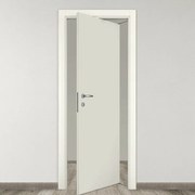 Porta tamburata rototraslante Word bianco L 70 x H 210 cm destra