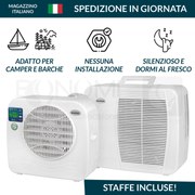 Eurom AC2401 condizionatore portatile split 2400 btu 450w