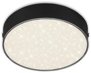 Briloner 7072-415 - Plafoniera LED STAR SKY LED/11W/230V diametro 15 cm nero
