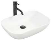 Lavabo da appoggio Rea Claudia 9447 White