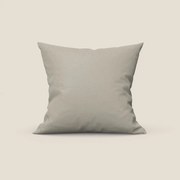 Bisont cuscino disponibile in diversi colori realizzato in microfibra effetto pelle smacchiabile T15 panna