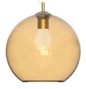 Ideal Lux - Lampadario a sospensione con filo NEMO 1xE27/42W/230V diametro 20 cm beige