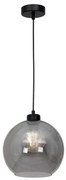 Lampadario su filo SOFIA 1xE27/60W/230V nero