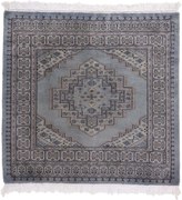 Bokhara Tappeto orientale 90x90 (Pakistan) Annodato A Mano