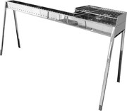Cuoci Arrosticini a Carbone 120 cm con Barbecue Lisa Luxury Milano Grill 80+40...