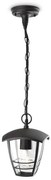 Philips 15386/30/16 - Lampadario a sospensione MYGARDEN CREEK 1xE27/60W/230V nero
