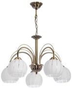 Lampadario su catena 5xE27/60W/230V