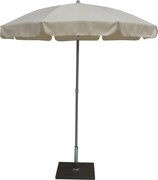Ombrellone da Giardino Ø2 m Palo Ø33 mm in Acciaio Maffei Borgo Ecru...