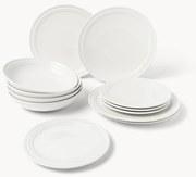 Servizio da tavola fatto a mano Stevns, 4 persone (12 pz)