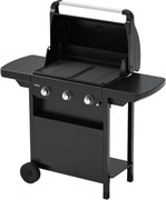 Camping Gaz Barbecue a Gas Compact 3 l 3 Bruciatori Dimensione Griglia 61 x 35 cm Consumo Gas 546 g /h Persone Servite da 8 a 10 Termometro 2