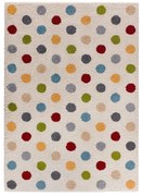 Tappeto crema 133x190 cm Norge Dots - Universal