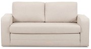 Divano beige allungabile 160 cm Come – Bobochic Paris