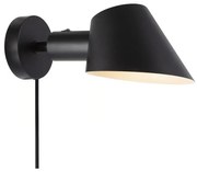 Nordlux - Applique STAY 1xE27/60W/230V nera