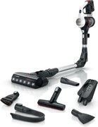 Bosch Unlimited 7 aspirapolvere a batteria con asciugatura senza sacchetto nero, argento, bianco