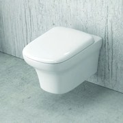 Kamalu - wc sospeso ceramica facile pulizia soft-close elas-101s