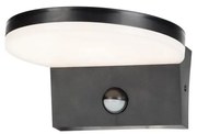 Rabalux 77119 -Applique da esterno con sensore BATIDA LED/9W/230V IP54 nero