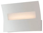 Applique led horizon bianco 6w 450lm 4000k 20x12,5x7cm