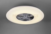 Visby ventilatore e plafoniera led con effetto cielo stellato con t...