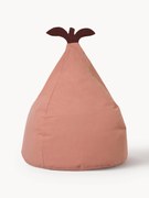 Pouf sacco in cotone organico Pear Bean