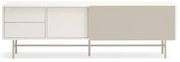 Tavolo TV beige/crema 180x56 cm Nube - Teulat