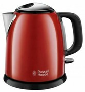 Bollitore Russell Hobbs 24992-70 1 L 2400W Rosso Acciaio inossidabile Plastica/Acciaio inossidabile 2400 W 1 L