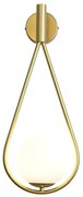 Lampada da parete G094-1W GOLD WHITE