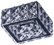 Azzardo AZ4414 - Faretto da incasso ESTER 1xGU10/50W/230V quadrato nero