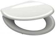 Schütte 82300-A - Sedile per WC BIANCO con chiusura SoftClose in Duroplast