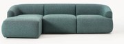Divano angolare componibile 3 posti in bouclé Sofia