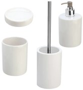 Set 4 Accessori D'Appoggio Feridras "Cily" Bianco