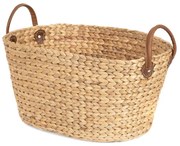 Cesto portabiancheria in seagrass colore naturale 100 l Belize - Compactor