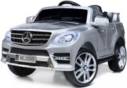 Auto elettrica per bambini Mercedes-Benz ML350 argento metallizzato