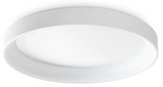 Plafoniera Contemporanea Ziggy Metallo Bianco Led Integrato 62W 3000K Ip20