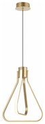 Lampadario LED sospeso ZING LED/19W/230V, finitura oro