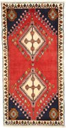 Shiraz Tappeto 90x170 (Iran) Annodato A Mano