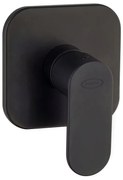 Rubinetto per doccia getto laminare cristallino Serena nero lucido JACUZZI RUBINETTERIA