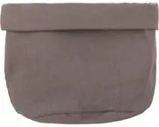 Cestino cucina 18 cm tortora in cotone Slub