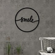 Decorazione da parete in metallo , ⌀ 40 cm Smile - Homitis