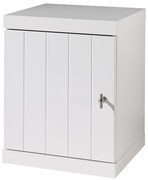 Comodino bianco per bambini, larghezza 44 cm Robin - Vipack