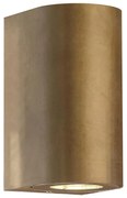 Nordlux - Applique da esterno CANTO 2xGU10/28W/230V IP44 ottone