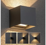 Brilagi - Applique a LED da esterno CUBE LED/6W/230V antracite IP54