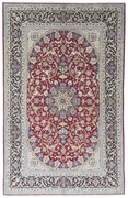 Isfahan Tappeto persiano 320x200 Rosso (Iran) Annodato A Mano
