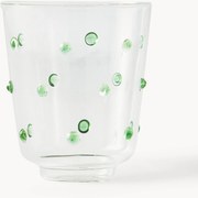Set di 2 bicchieri in vetro borosilicato soffiato Nob