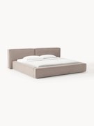 Letto imbottito con contenitore Lennon