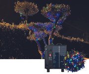 Luci Di Natale Solari 200 Led Multicolor