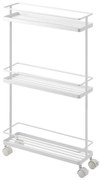 Carrello portaoggetti bianco in metallo 38x66 cm Tower – YAMAZAKI