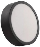 Plafoniera LED LED/12,5W/230V 3000/3500/4000K d. 17 cm nero